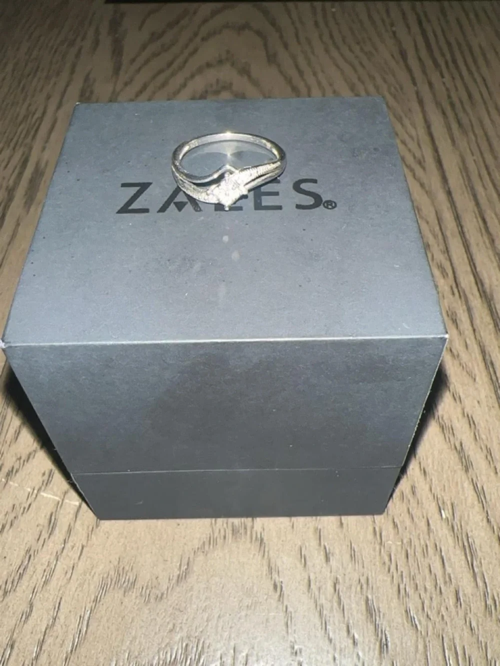 Zales Diamond Promise Ring in Sterling Silver